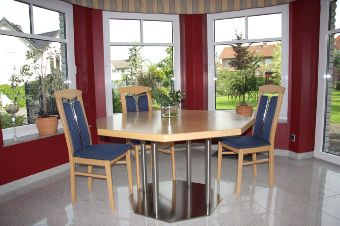 Essplatz in der Küche