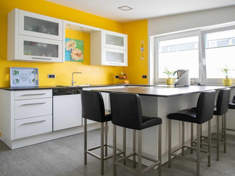 Küche mit Halbinsel